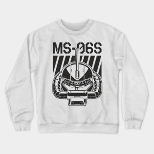 Zaku II MS 06S Black Crewneck Sweatshirt